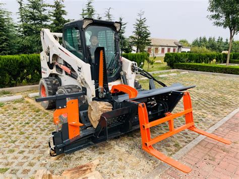 skid steer wood processors for sale|used skid steer firewood processor.